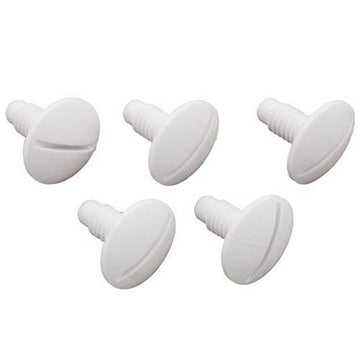 Pentair Legend White Wheel Screws, 5/Pack | EC55 - Cleaner Parts - img - 1