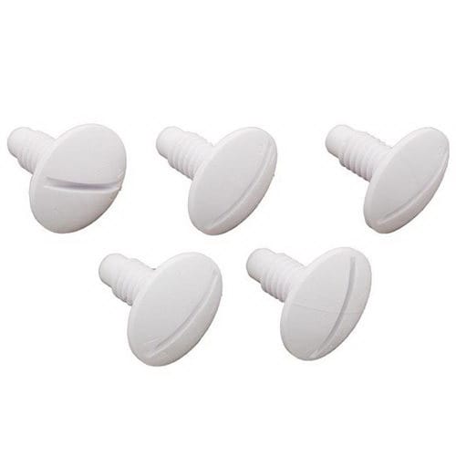 Pentair Legend White Wheel Screws, 5/Pack | EC55 - Cleaner Parts - img - 1