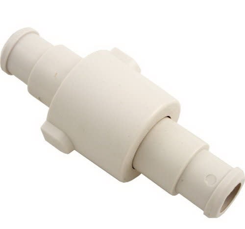 Pentair Legend/Jet - Vac Feed Hose Swivel, White | ED05 - Cleaner Parts - img - 1