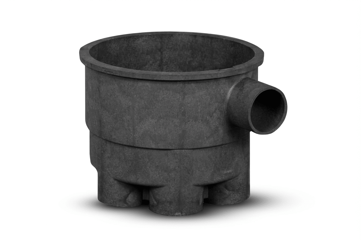 Pentair Lower Housing for 6-Port 2" Low Profile Valve 230043z - In Floor Cleaning System Valve Parts - img-1