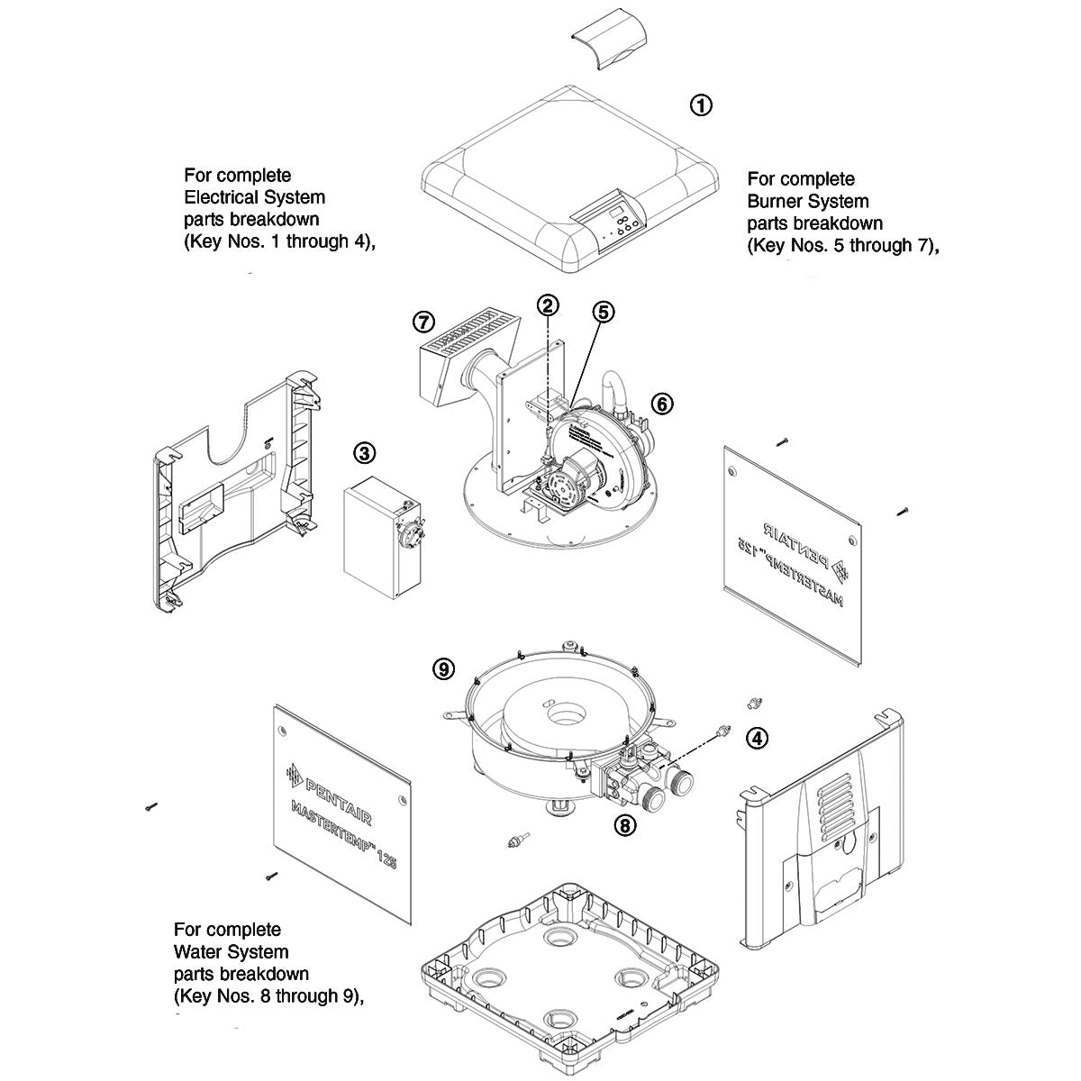 Pentair Mastertemp 125 Conversion Kit LP To NA | 461062 - Heater Parts - img - 1