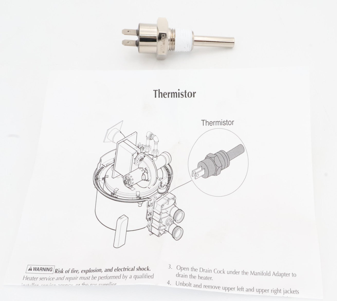 Pentair Mastertemp & Max - E - Therm Thermistor 42001 - 0053S - Heater Parts - img - 3