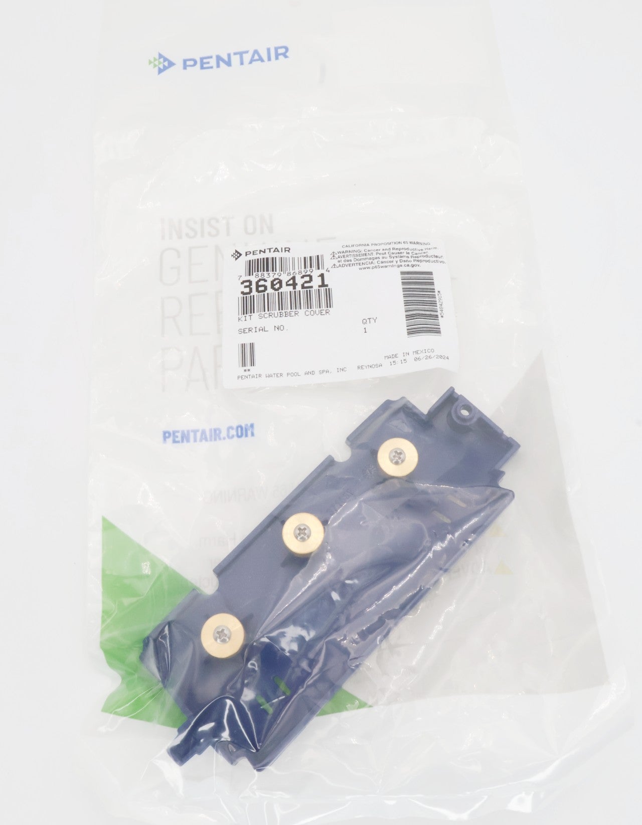 Pentair Racer LS Scrubber Cover Kit 360421 - Cleaner Parts - img - 4