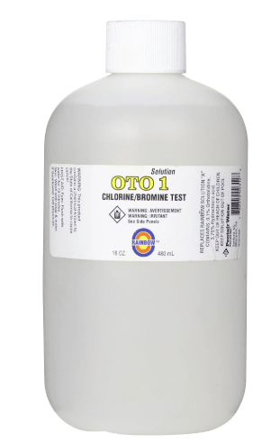 Pentair Rainbow 16 oz OTO #1 Solution R161056 - Chemical Testing - img-1