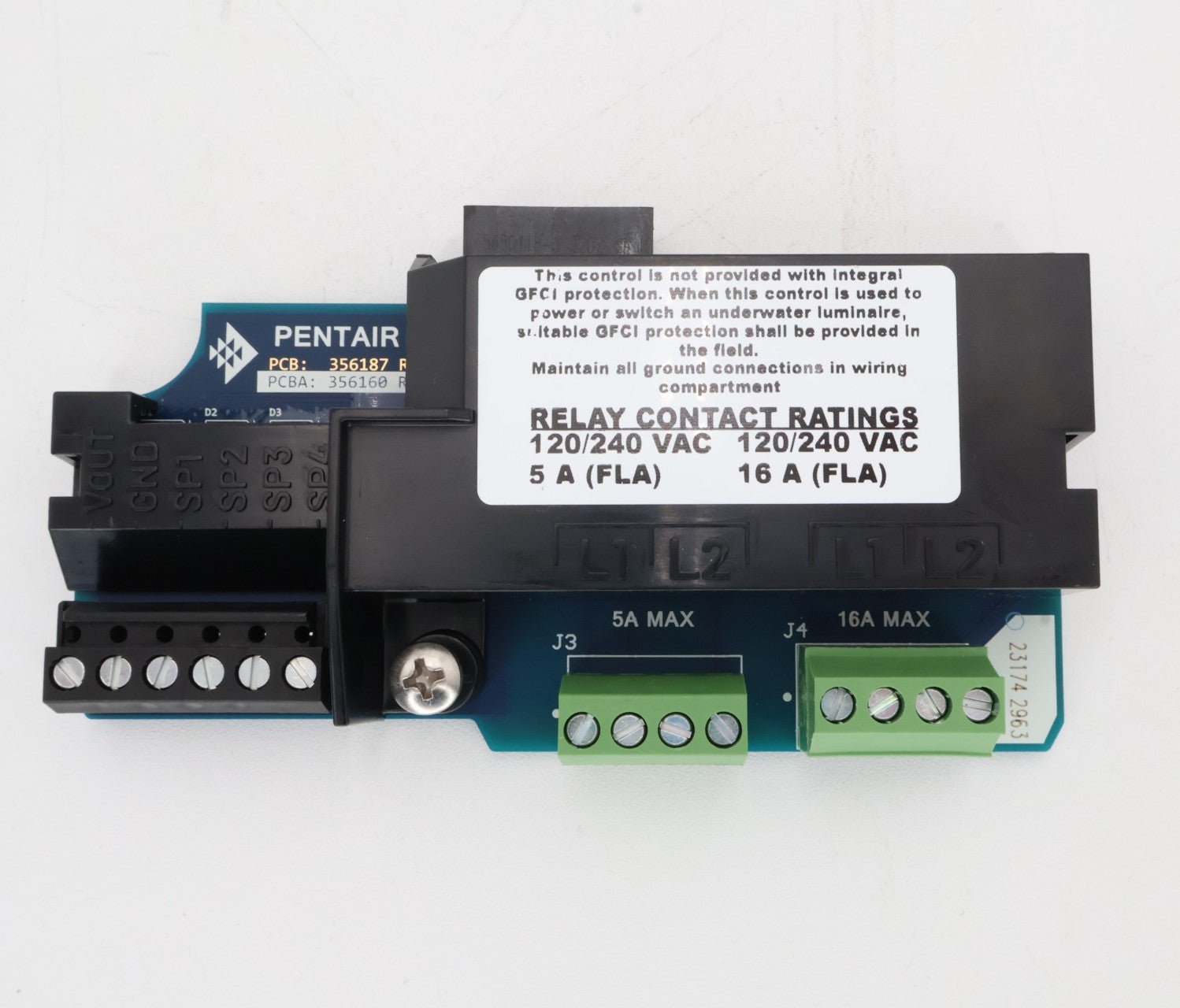 Pentair Relay Board for IntelliFlo3 Pump 356365Z - Pool Pump Parts - img - 1