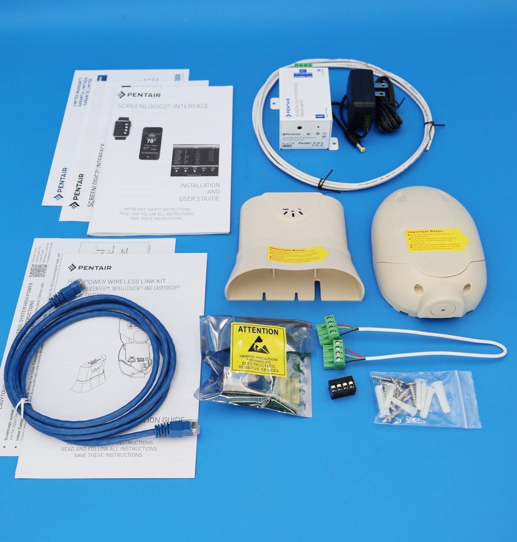 Pentair ScreenLogic2 Wireless Interface Bundle 522104 - Pool Automation - img - 4