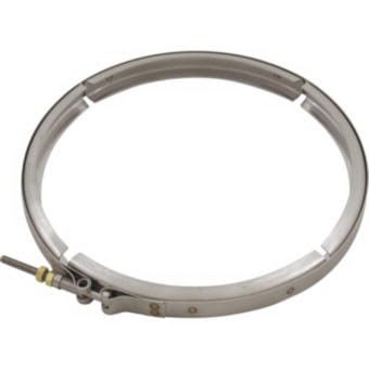 Pentair Tank Body V Clamp Assembly with Nut | C119 - 37S - Pump Parts - img - 1