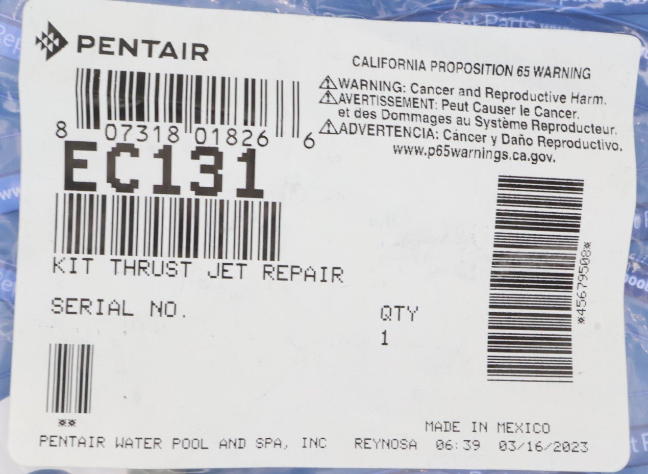 Pentair Thrust Jet Repair Kit EC131 - Cleaner Parts - img - 4