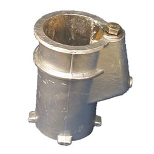 Perma - Cast 4" Aluminum Anchor Socket for 1.9" OD Rail | PS - 4019 - C - Handrails - img - 1