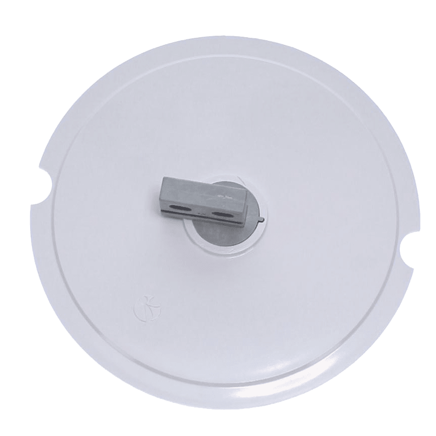 Polaris 180/280 Axle w/ Sand/Gravel Guard, White | C66 - Cleaner Parts - img - 1