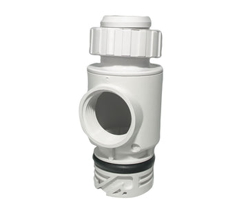 Polaris UWF Quick Disconnect Body, White | 9 - 100 - 3006 - Cleaner Parts - img - 1