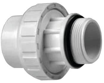 Praher 1.5" SKT PVC Full Flow Union | 150 - 903 - Praher - img - 1