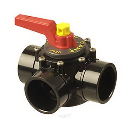 Praher High Heat 3 Port Cpvc Valve , 1 - 1/2" - 2" | OV3 - 1500 - Plumbing Valves - img - 1