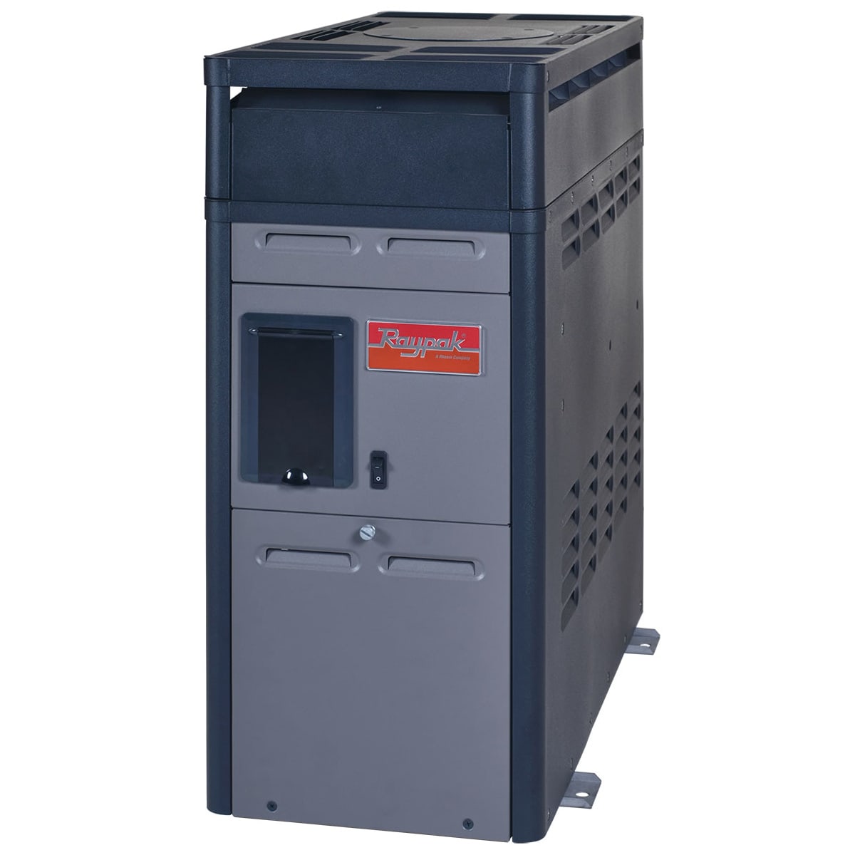 Raypak P - R156A - EN - C Digital Natural Gas Heater, 150K BTU, 120V, Polymer Headers, Electronic Ignition, Copper Exchanger, 100 lbs | 014784 - Raypak - img - 1