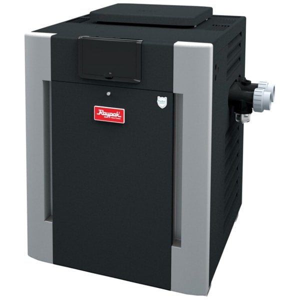 Raypak P - R266A - EN - C 50 Digital Natural Gas Heater, 266K BTU, Electronic Ignition, Polymer Headers, Copper Exchanger, 220 lbs | 009217 - Raypak - img - 1