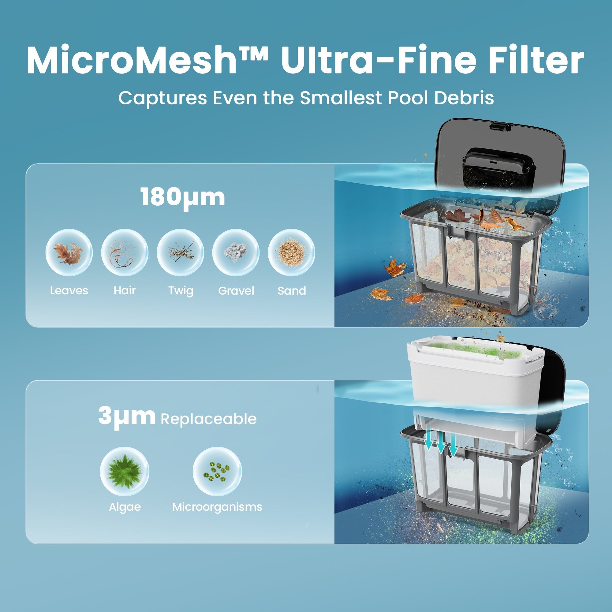 Scuba P1 Cordless Robotic Pool Cleaner E1P - US - img - 5