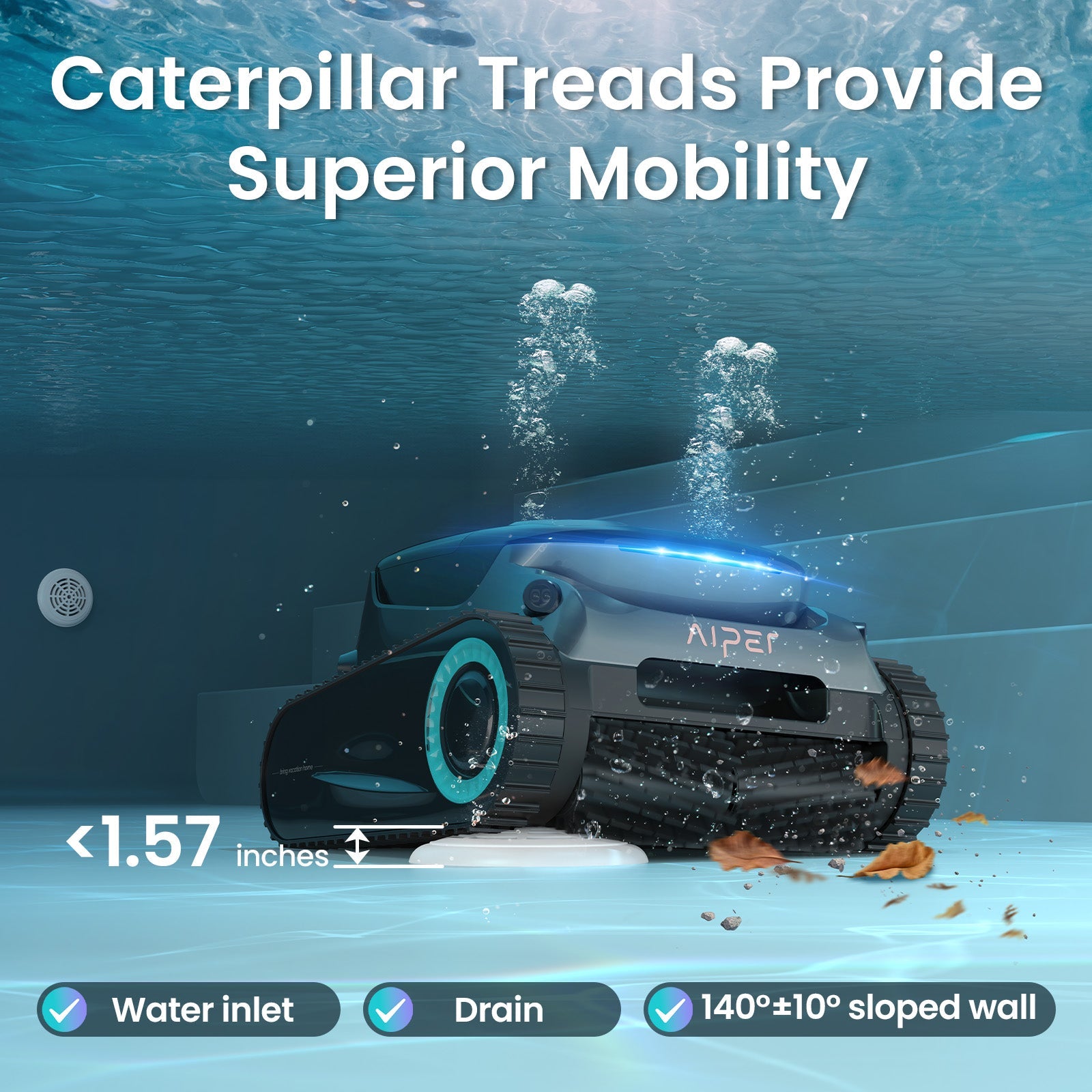 Scuba P1 Pro Cordless Robotic Pool Cleaner X6P - US - img - 8