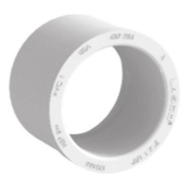 Spears 2" x 1 - 1/2" Bushing PVC Sch. 40 Spigot x Socket | 437 - 251 - Plumbing - img - 1