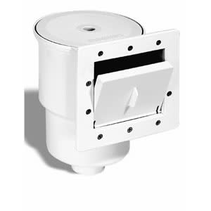 Swimline ABS Standard Thru - Wall Skimmer, Square, White | 8940 - Skimmer - img - 1