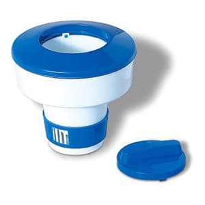 Swimline HydroTools Large Capacity Pool/Spa Floating Chemical Dispenser for 1 - 3" Tablets | 8725 - Chlorine Floater - img - 1