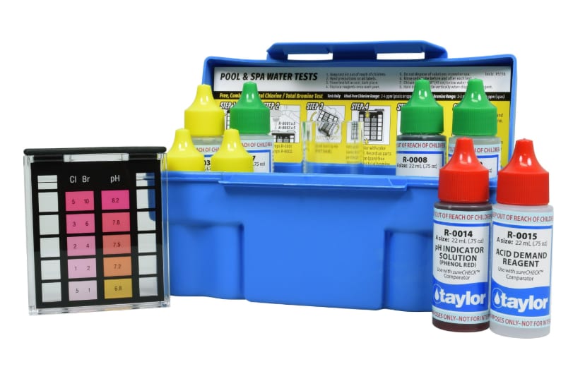Taylor 6 - Way Trouble - Shooter DPD Test Kit | K - 1004 - 6 - Chemical Testing - img - 1