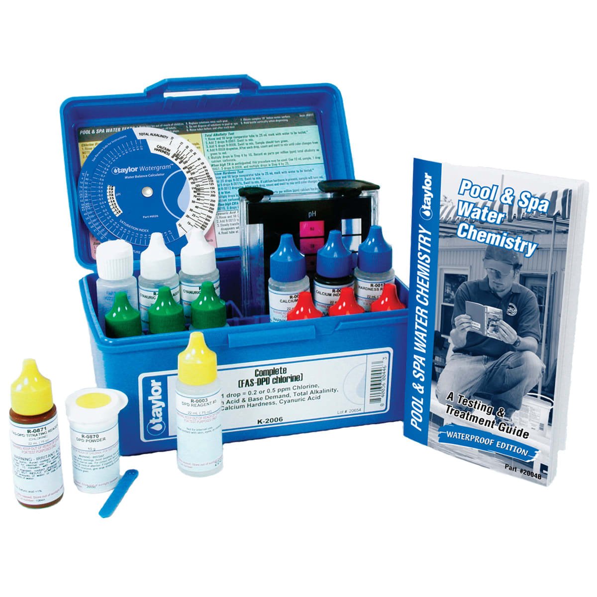 Taylor Complete FAS - DPD Chlorine Test Kit, .75 oz | K - 2006 - 6 - Chemical Testing - img - 1