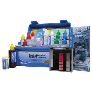 Taylor Service Complete Kit, Chlorine, Ph, Aklalinity, Hardness, CYA | K - 2006C - 8 - Chemical Testing - img - 1