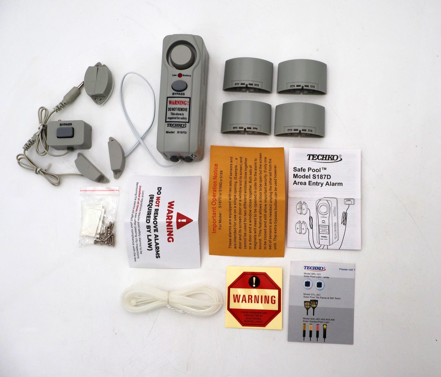 TECHKO Safe Pool Alarm S187D - SAFETY - img-2