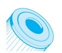 Unicel Replacement Filter Cartridge for 50 sf Hayward CX470RE | C - 7447 - Cartridges - img - 1