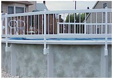 Vinyl Works Premium 24" 2 - Section Fence Add - On Kit C, Taupe | C24P2 - T - Miscellaneous - img - 1