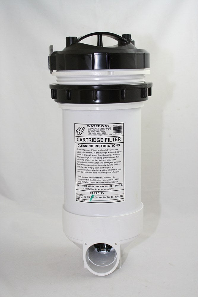 Waterway 50 SqFt Top-Load Cartridge Filter with Bypass Valve and 2" Slip 502-5010 - Cartridge Filter - img-1