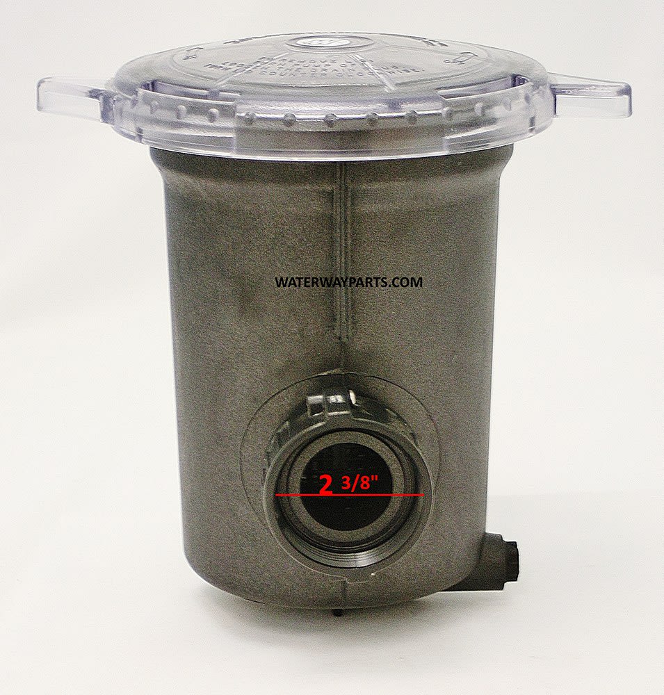 Waterway 6" Pump Trap Assembly, 1.5" x 1.5" | 310 - 5400 - Pump Parts - img - 1