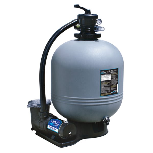 Waterway CareFree 19" A/G Sand Filter System w/ 1.5HP Pump | 520 - 5337 - 6S - Aboveground Combo - img - 1