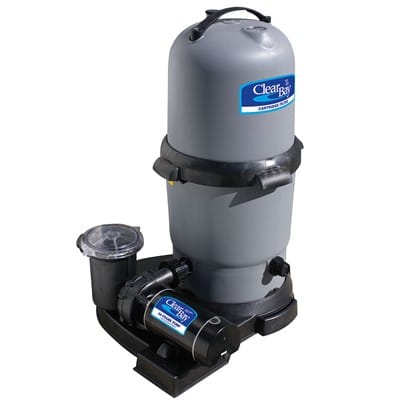 Waterway ClearWater II 100 sf A/G Cartridge Filter System w/ 1.5HP Pump | 520 - 5147 - 6S - Aboveground Combo - img - 1