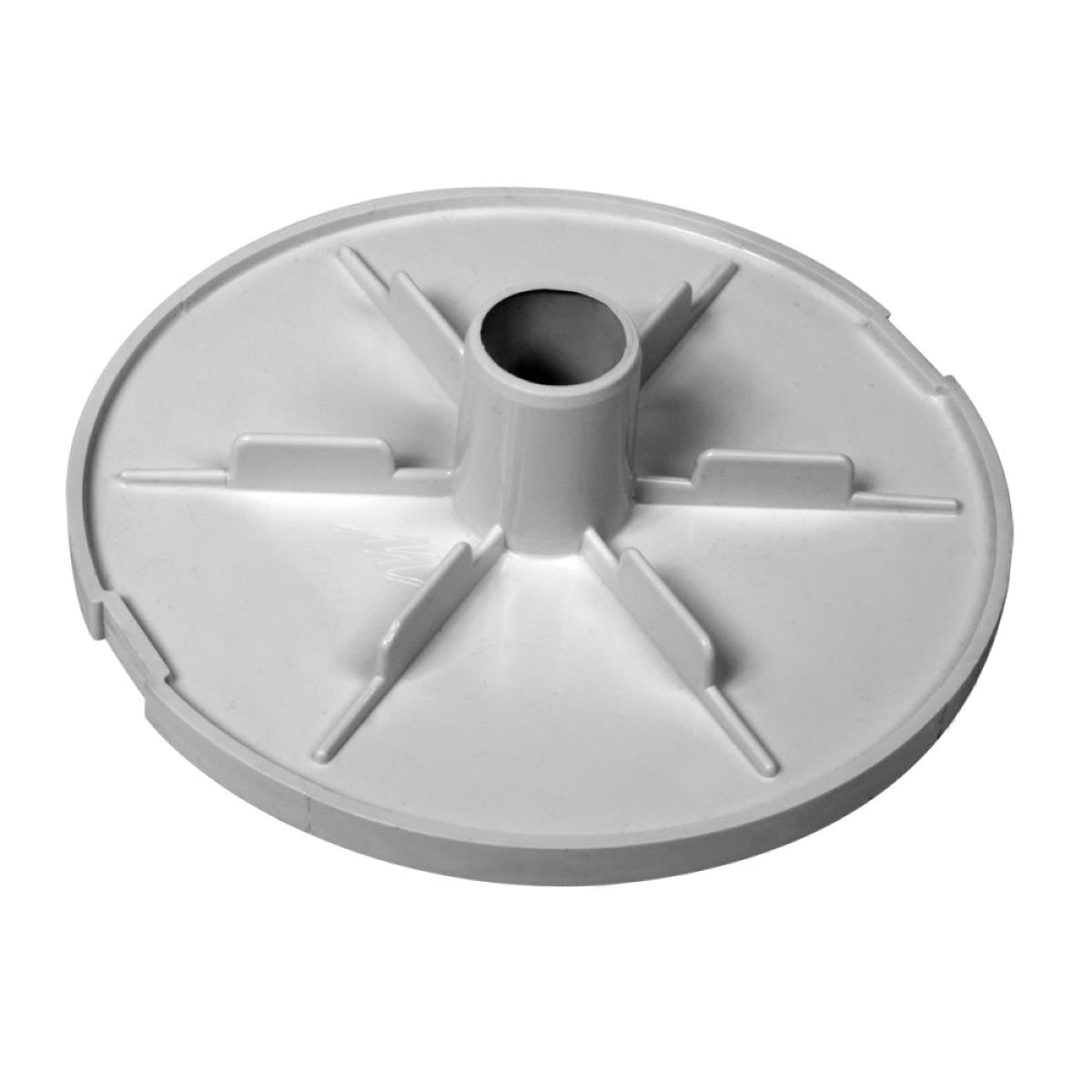 Waterway Renegade Skimmer New Vacuum Plate, White | 519 - 6480 - R1 - Skimmer Parts - img - 1