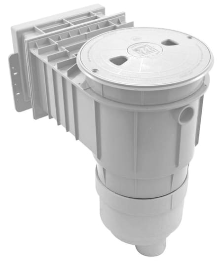 Waterway Renegade Standard 1 - Piece Fiberglass Only Skimmer, White | 540 - 8620 - Skimmer - img - 1