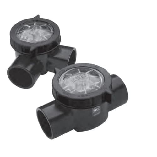 Waterway TruSeal 1 - 1/2" Socket x 2" Spigot Straight Body Check Valve | 600 - 7030 - Plumbing Valves - img - 1