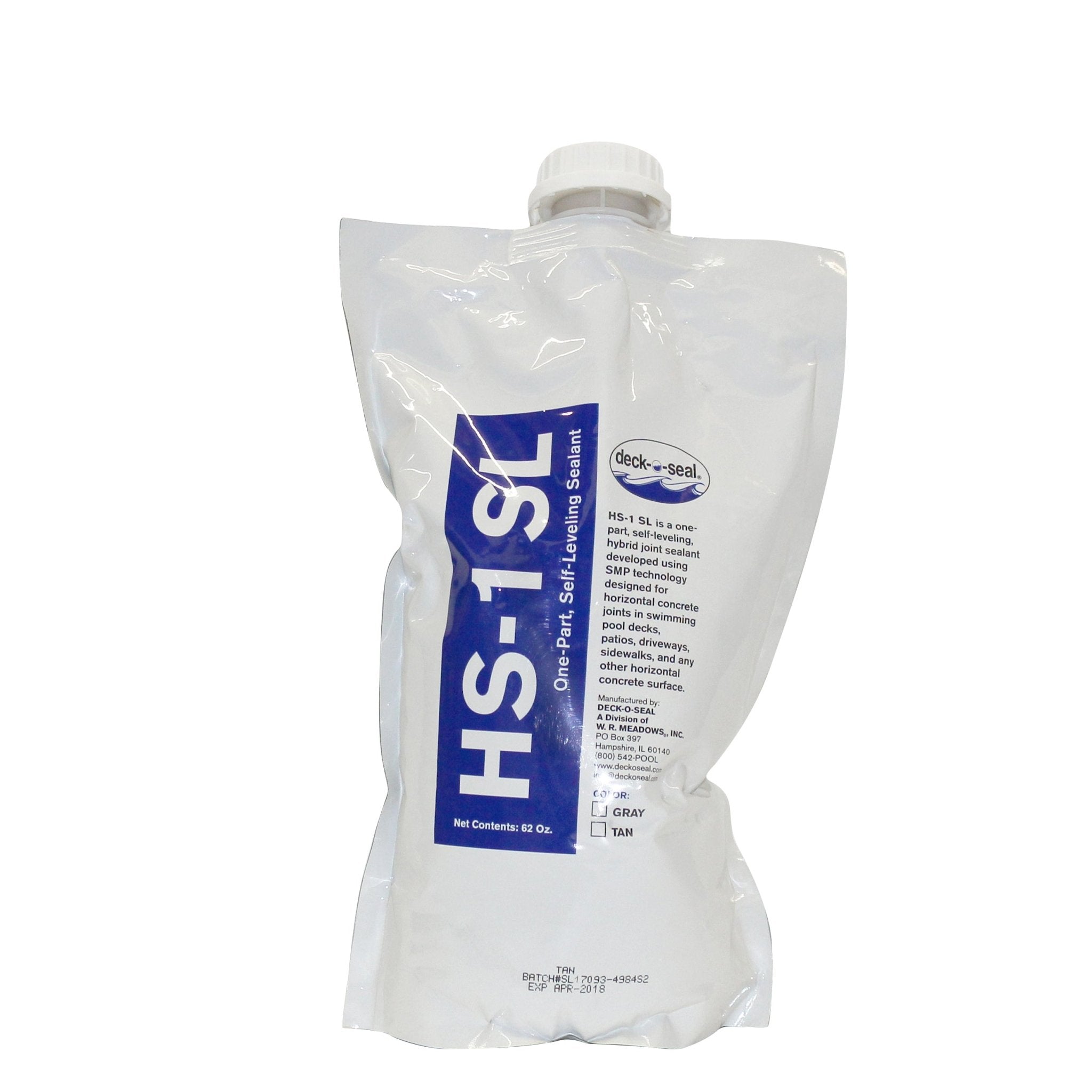 W.R. Meadows 1 qt Tan HS-1 SL One-Part Self-Leveling Hybrid Joint Sealant 4708323 - Chems - img-1