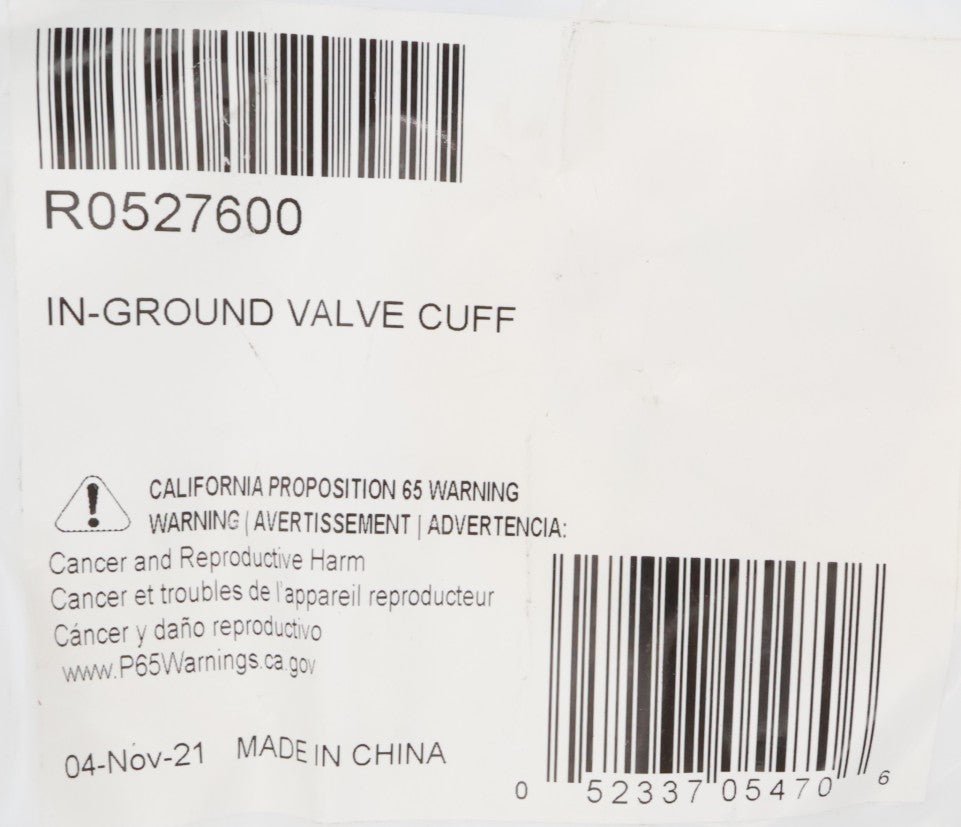 Zodiac MX8, MX6, TR2D In - Ground Valve Cuff R0527600 - Cleaner Parts - img - 4