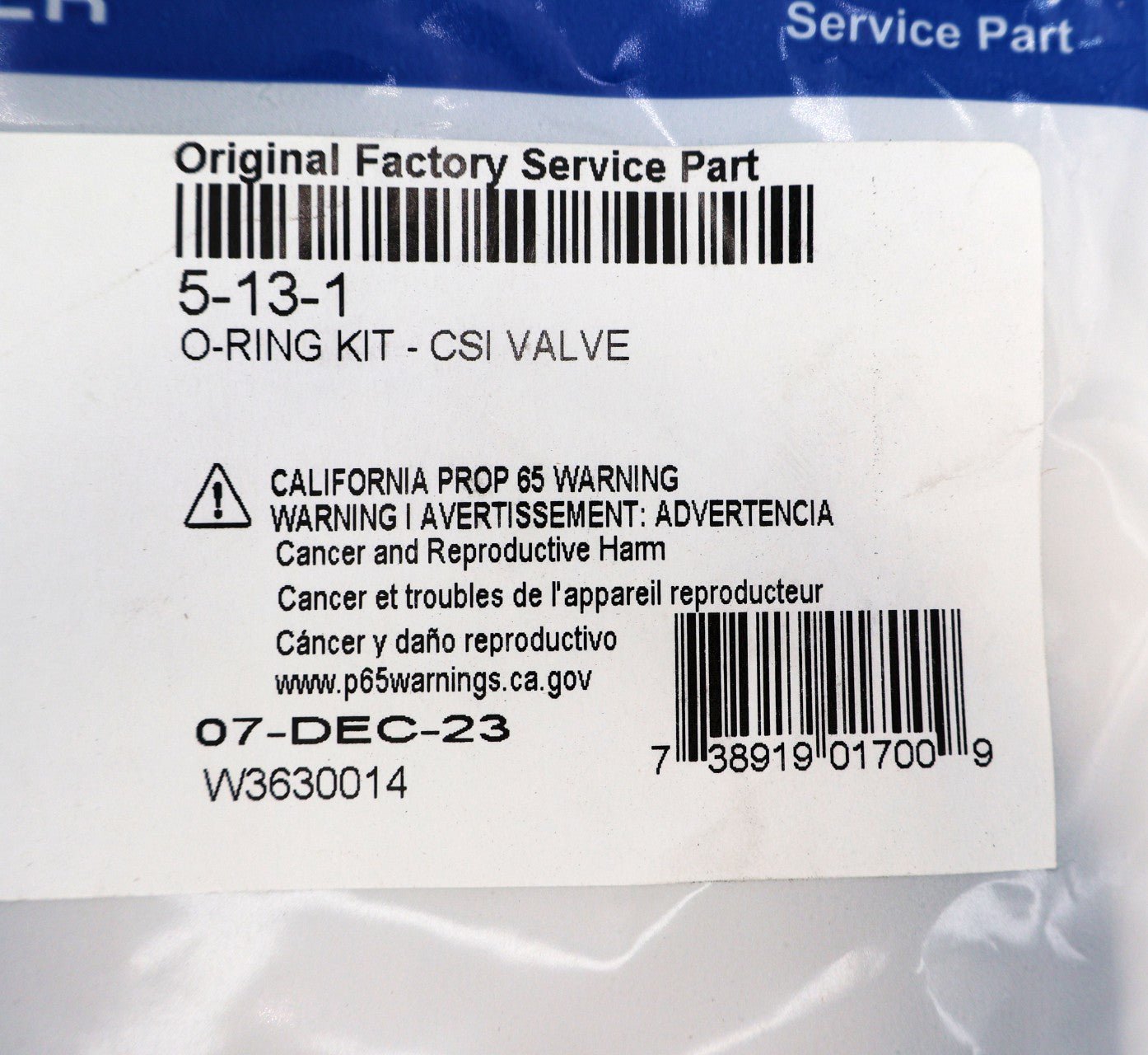 Caretaker 99 (Jandy In-Floor) 5-Port Valve O-Ring Kit 5-13-1 - In Floor Cleaning System Valve Parts - img-4