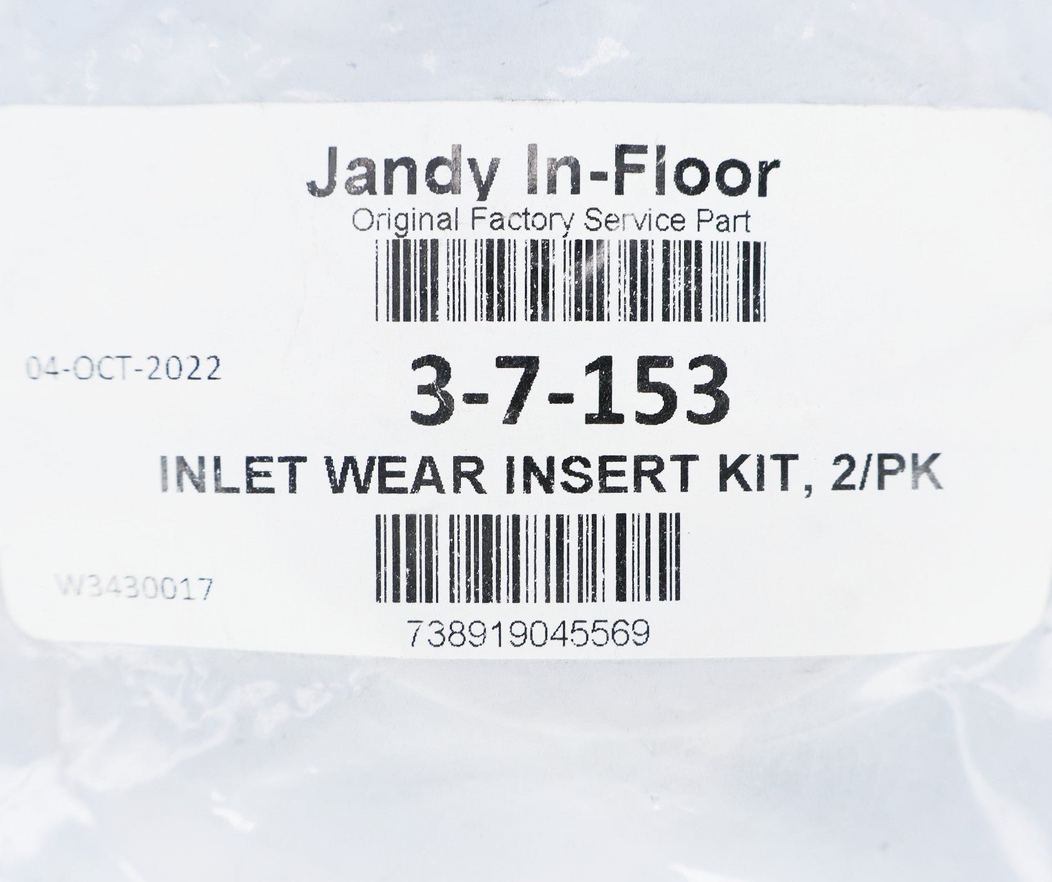 Caretaker (Jandy Zodiac In-Floor) Ultraflex 2 Inlet Wear Insert Kit 2-Pack 3-7-153 - img-6