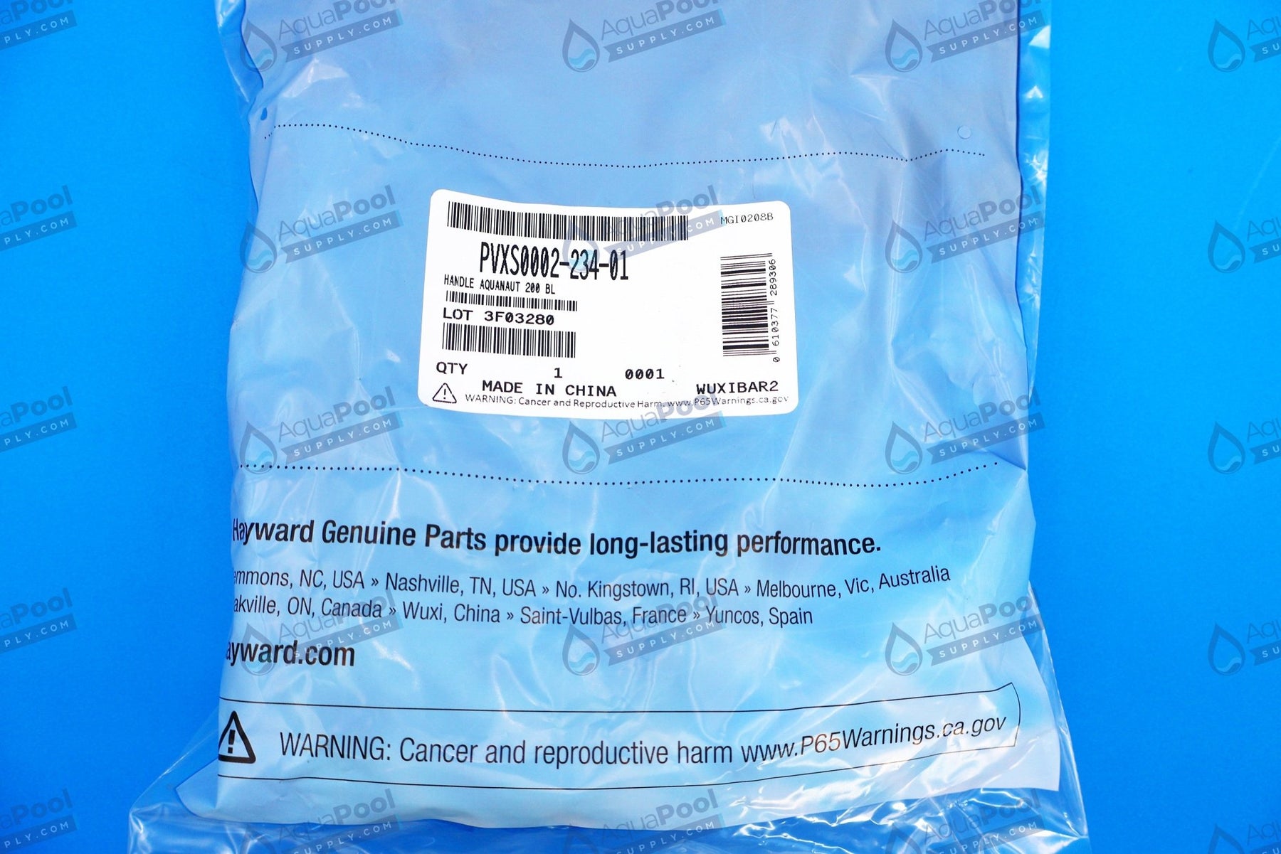 Hayward AquaNaut 200 Handle - Blue PVXS0002-234-01 - img-6