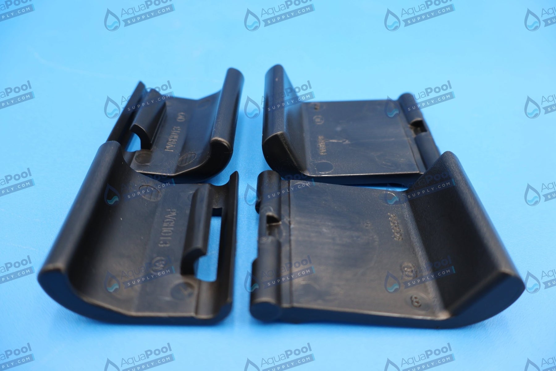 Hayward Black Rear Skirt Kit for AquaNaut 400 & 450/Poolvergnuegen - Includes 2 Hinged & 2 Non-Hinged Skirts (For 4-Wheel Models Only) PVX013028BK - img-4