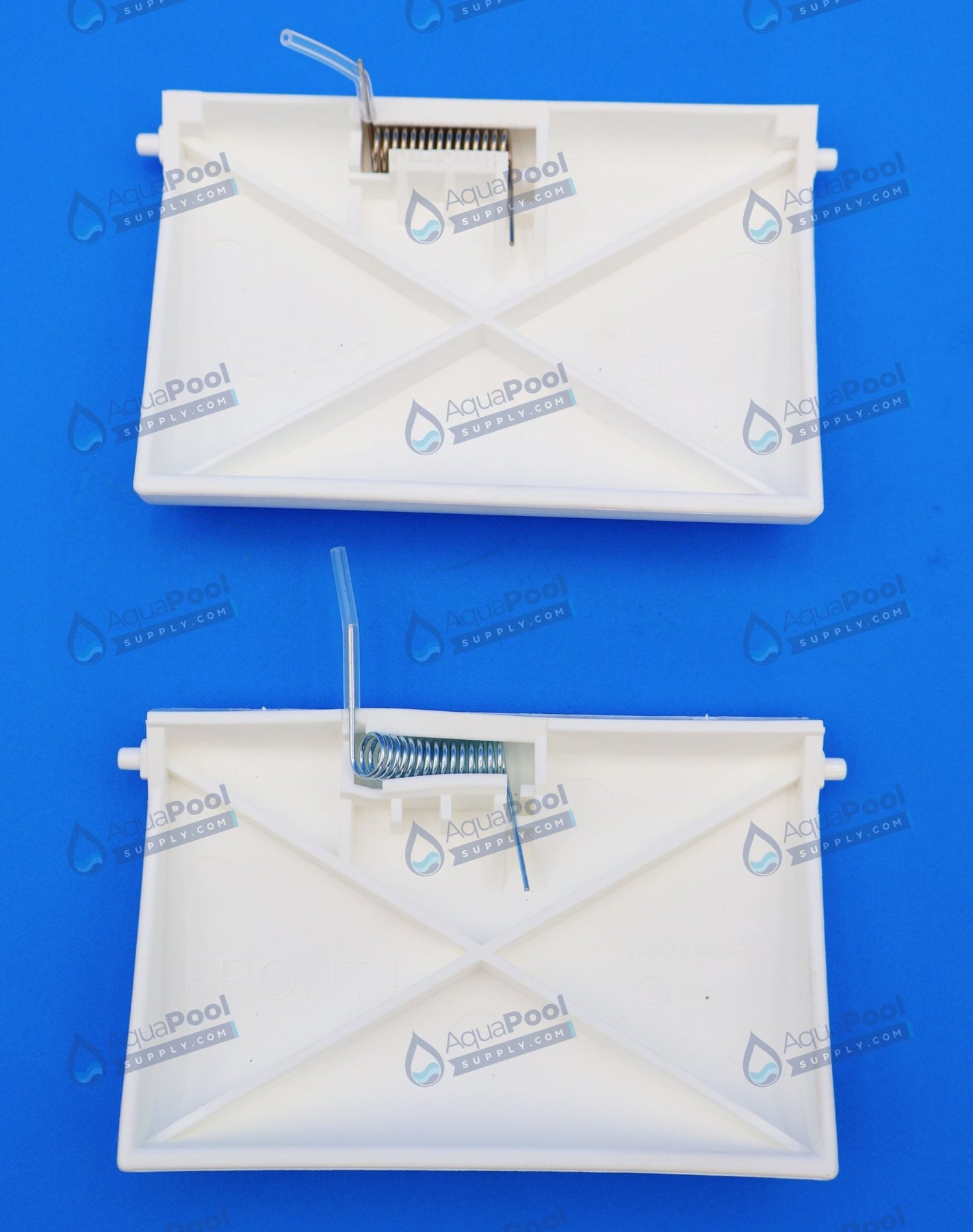 Hayward Flap Kit for PoolVac Series, Navigator Pro, and Hayward Blu - Front & Rear Flaps with Springs AXV434WHP - img-2