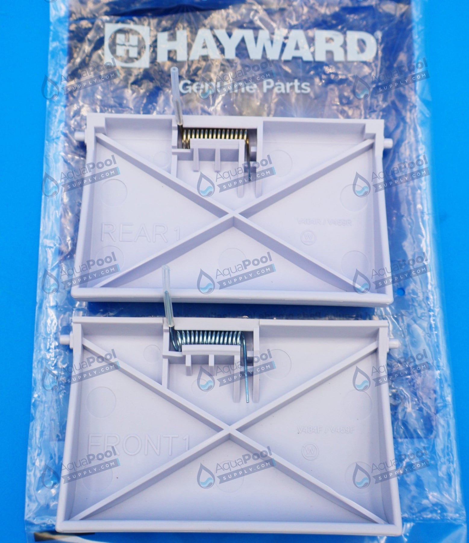 Hayward Flap Kit for PoolVac/Navigator V-Flex - Includes 2 Flaps and Front-Rear Springs AXV434-237 - img-2