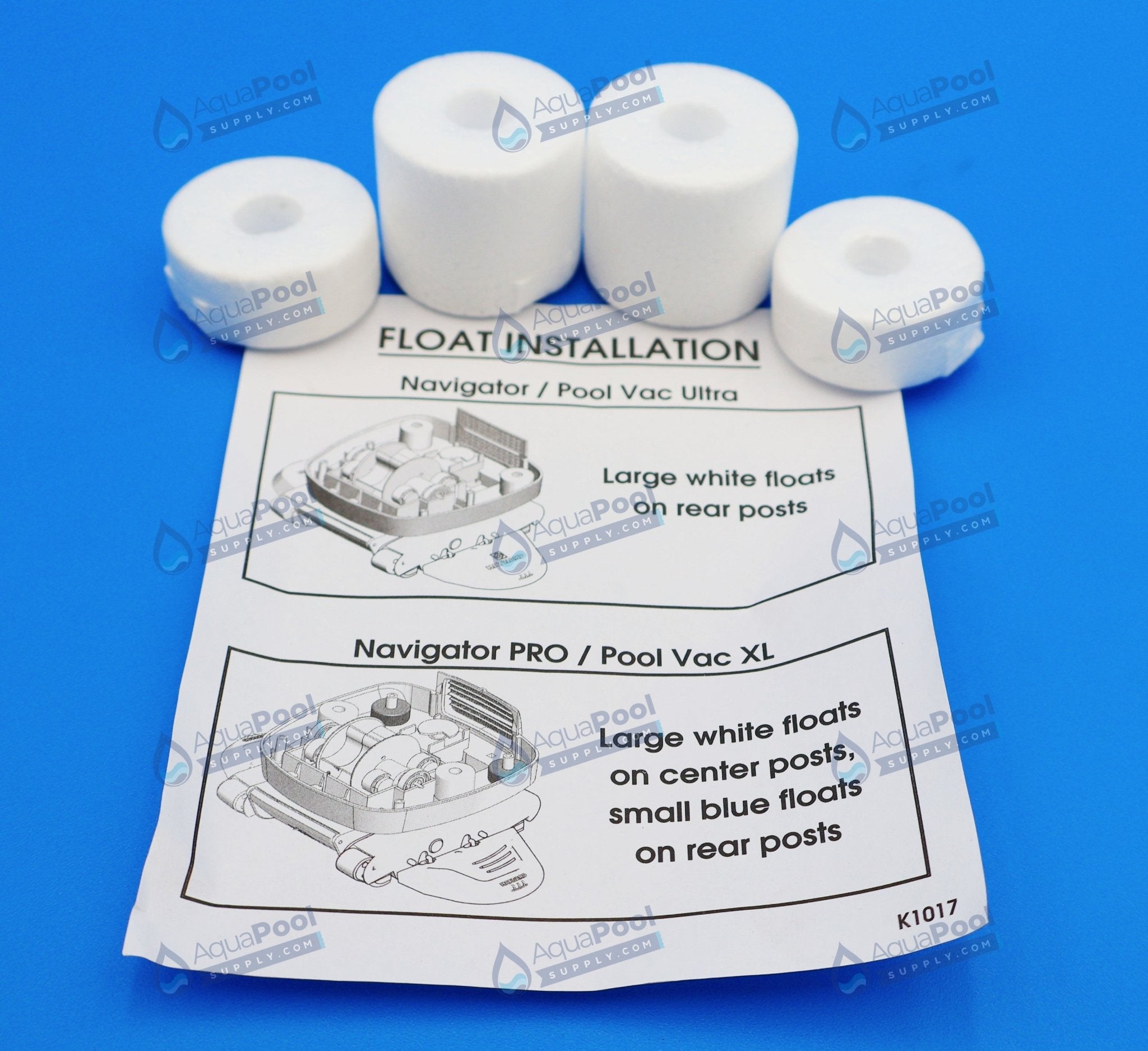 Hayward Float Kit for PoolVac, PoolVac XL, Navigator V-Flex, and Navigator Pro AXV054FH - img-1