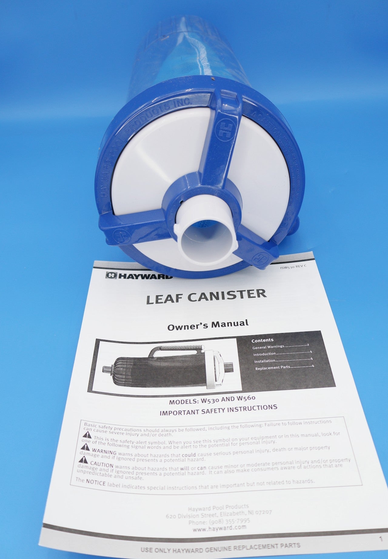 Hayward Large Capacity Leaf Canister with Mesh Bag W530 - Leaf Canisters - img-1