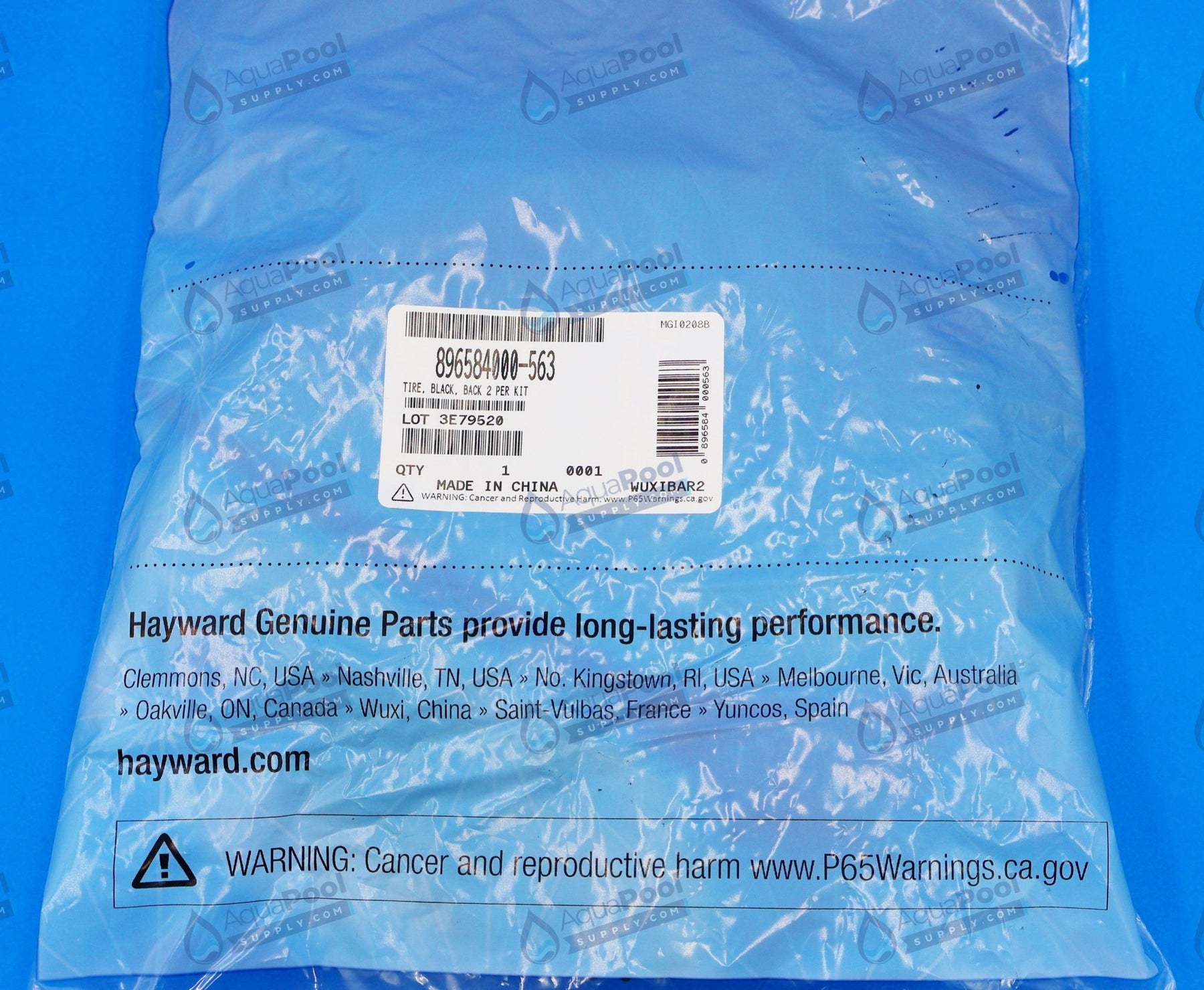 Hayward Poolvergnuegen Black No Hump Back Tire Replacement - 2-Pack 896584000-563 - img-5