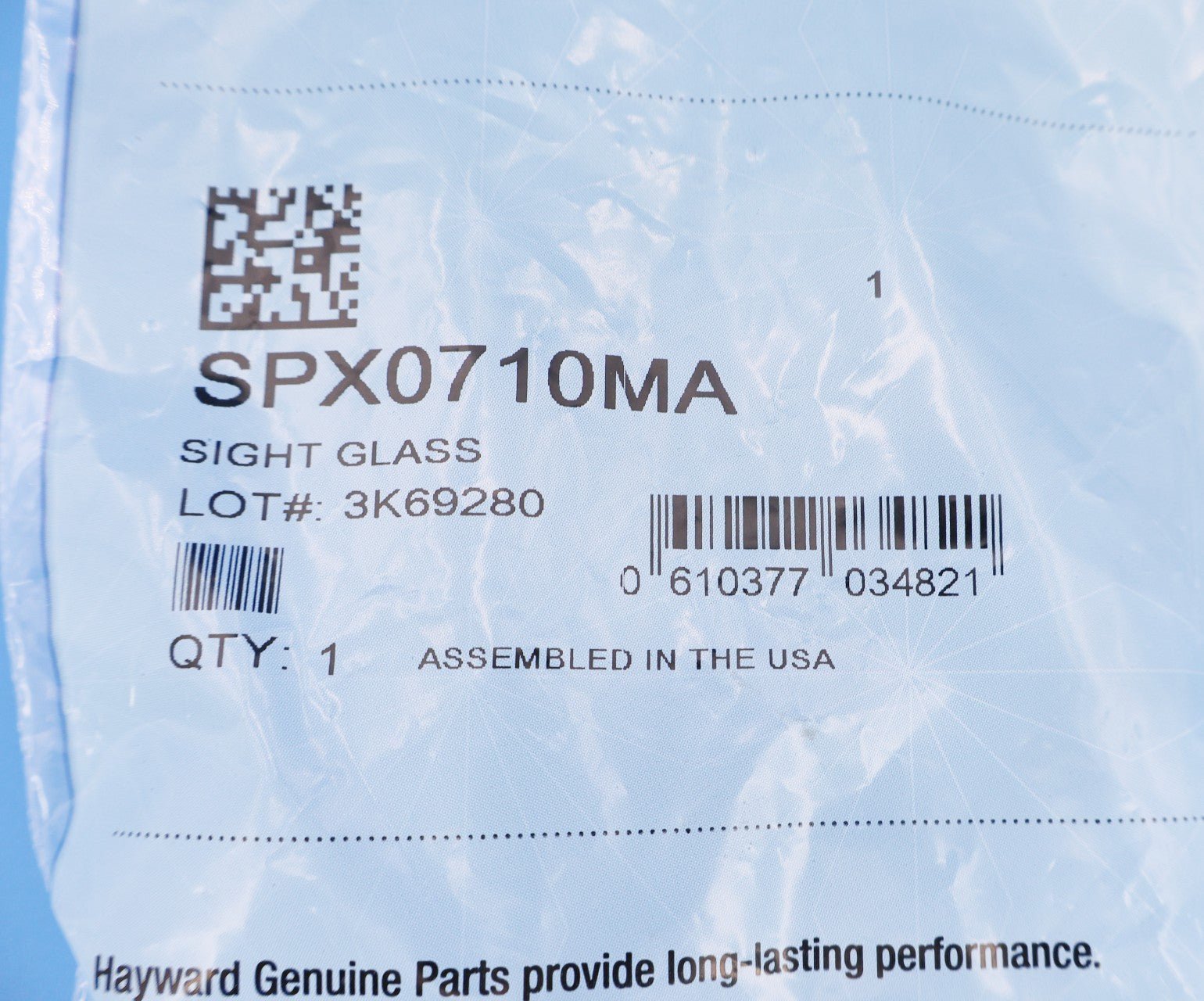 Hayward Sight Glass & O-Ring for Sand Filters SPX0710MA - Pool Filter Parts - img-5