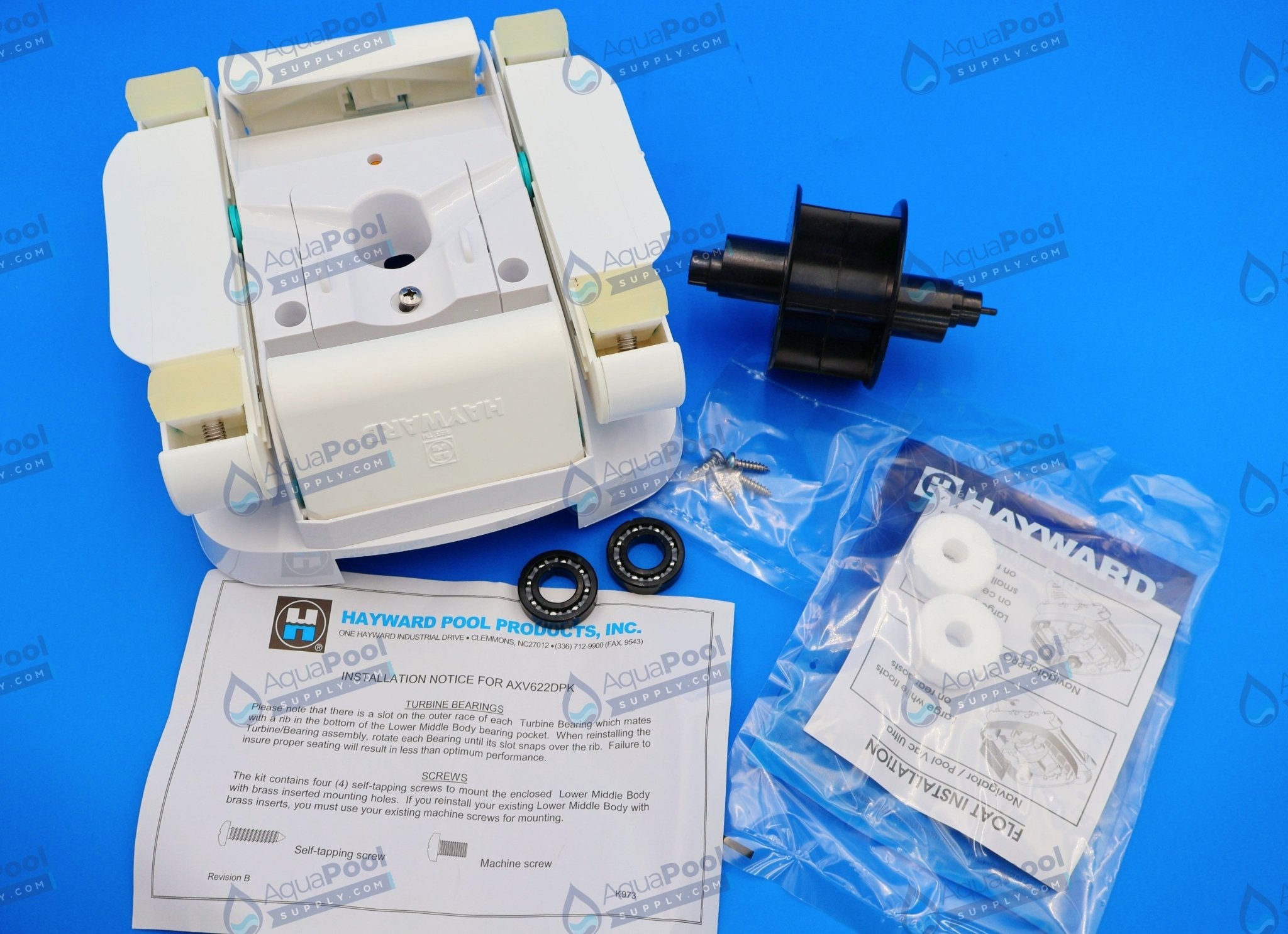 Hayward White Universal Propulsion/Conversion Kit for PoolVac Ultra and Navigator - img-2